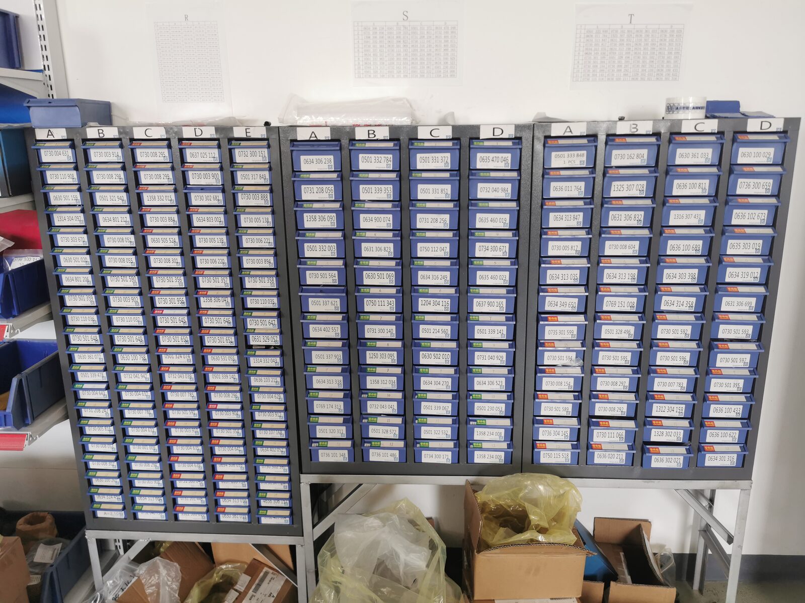 Parts bins